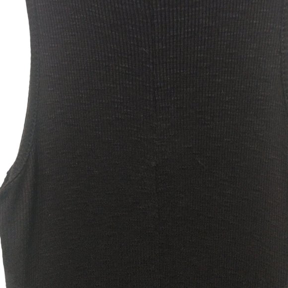 Pink Republic Black Ribbed Flowy Tank Top Size XS - Picture 10 of 11